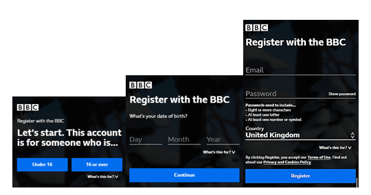 How to Sign Up for BBC iPlayer Account in USA - step 3