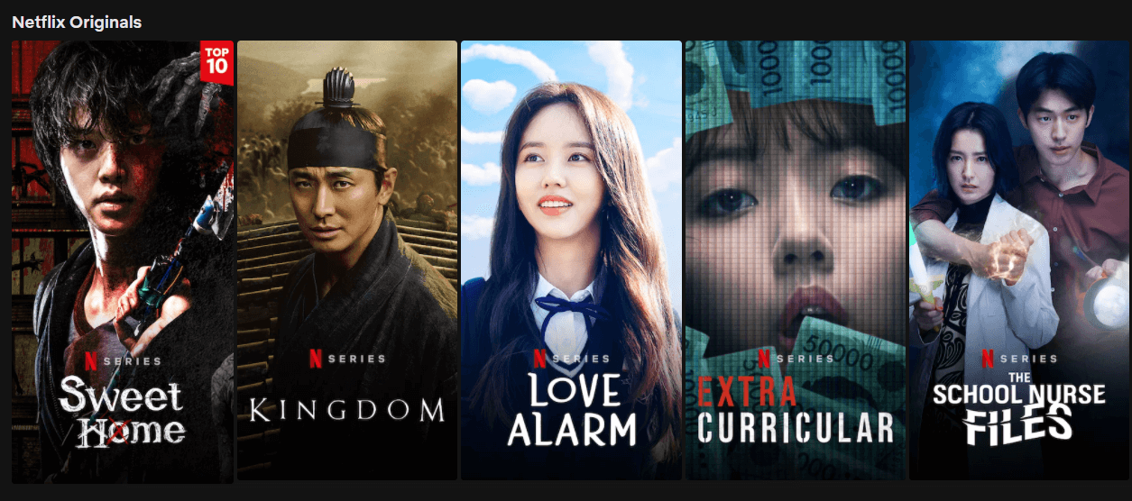 Netflix 上的韩剧