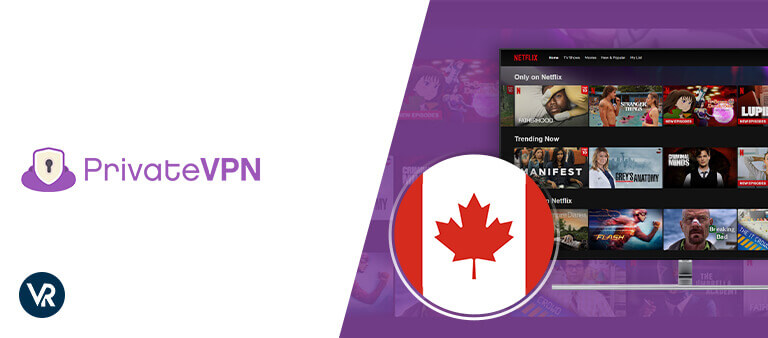 6. PrivateVPN - Reliable VPN to Unblock American Netflix in Canada