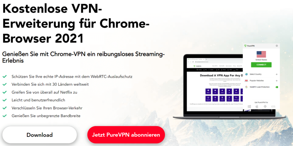 PureVPN-für-Chrome