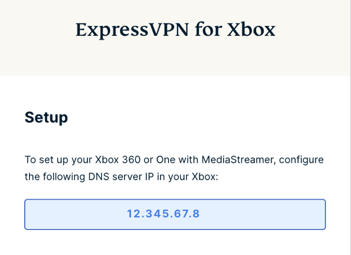 Expressvpn-Xbox-DNS-Server-IP