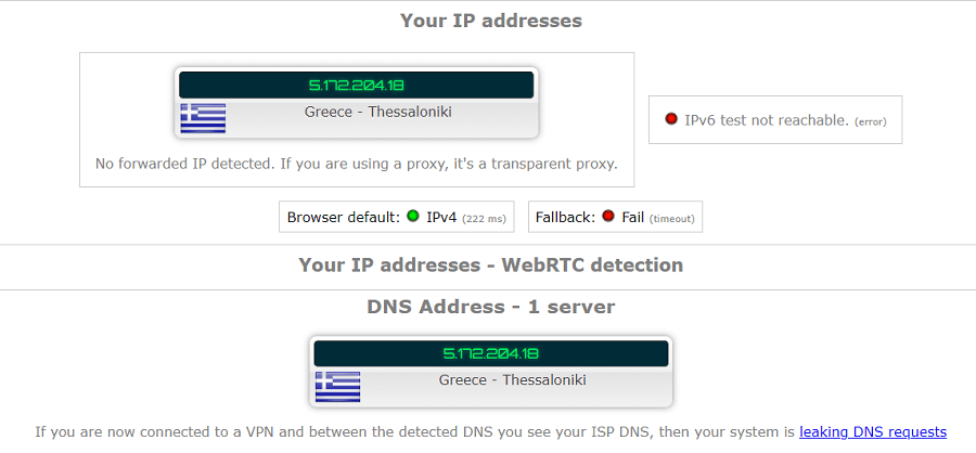 cyberghost-dns-ip-leak-test 