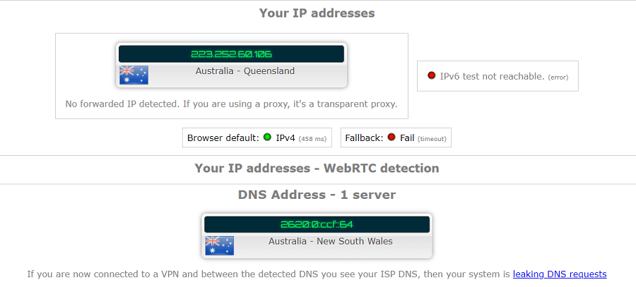 expressvpn-dns-ip-leak-test-For American Users