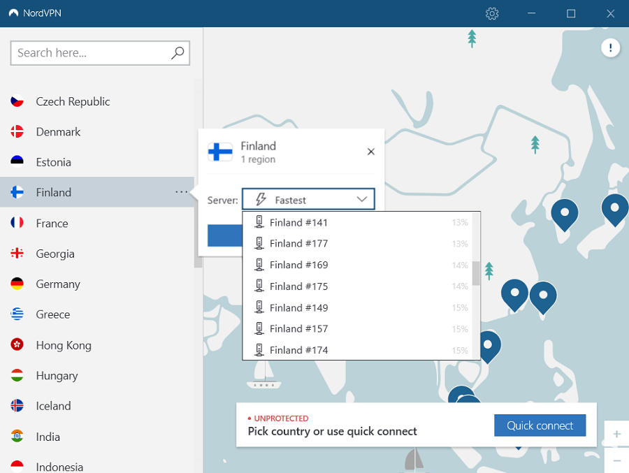 nordvpn-finland-server-For Italy Users