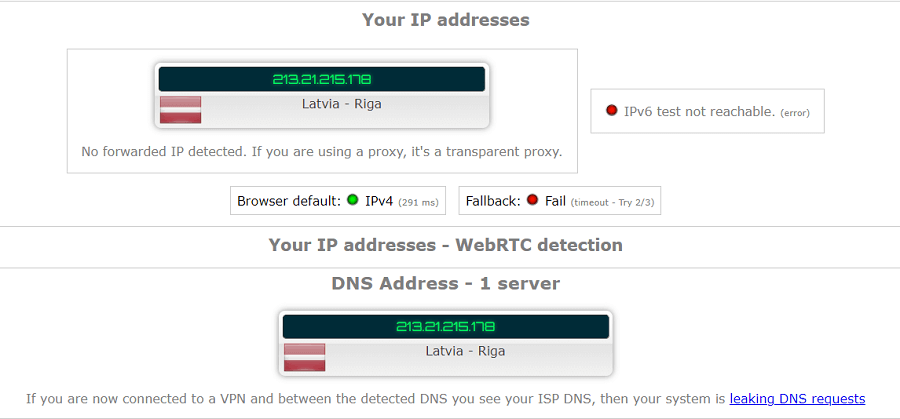 surfshark-dns-ip-leak-test-For Indian Users 
