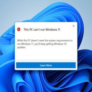 Microsoft “Threatening” to Withhold Windows 11 Updates if Your CPU is Old