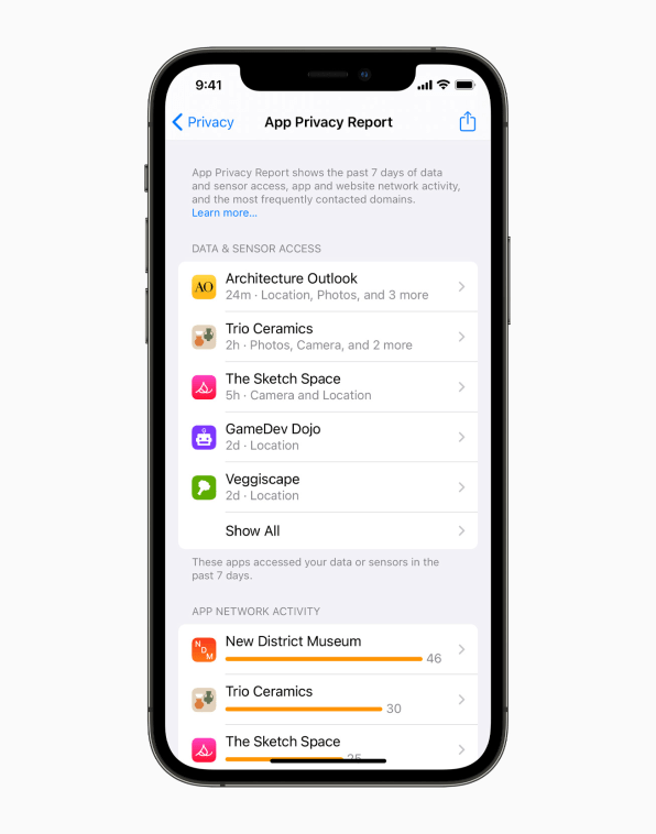 App-Privacy-Report-Apple