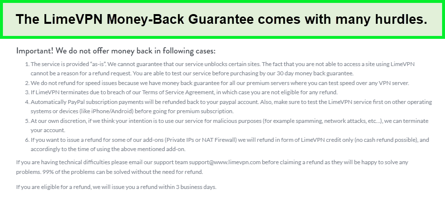 limevpn-money-back-guarantee-policy-in-USA