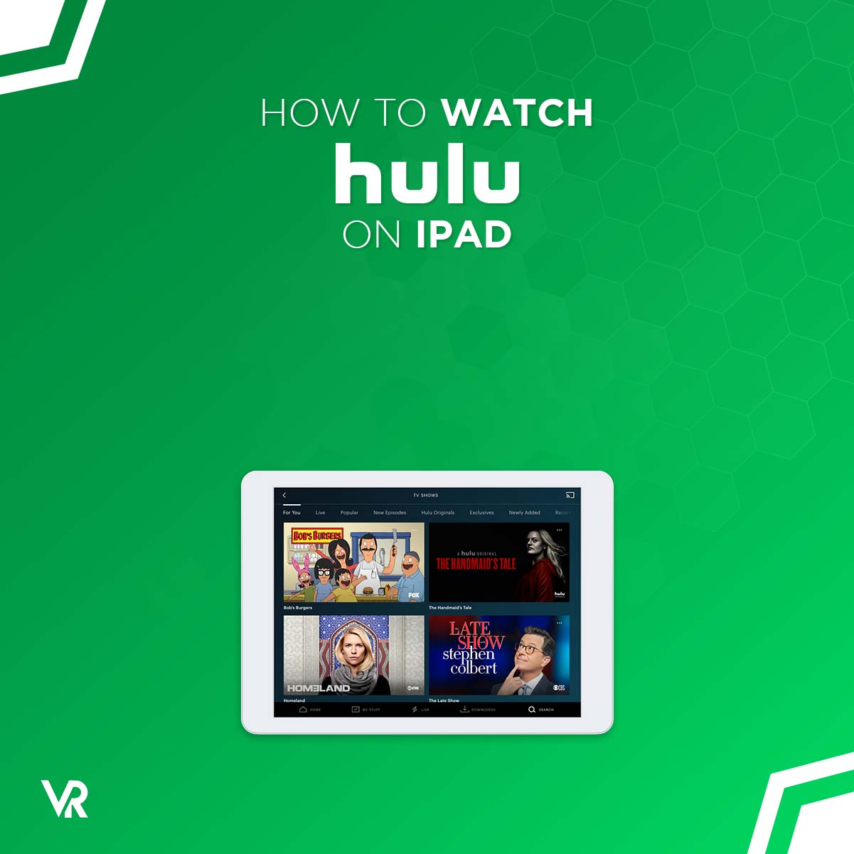 Jak přiměji Hulu pracovat na svém iPadu?