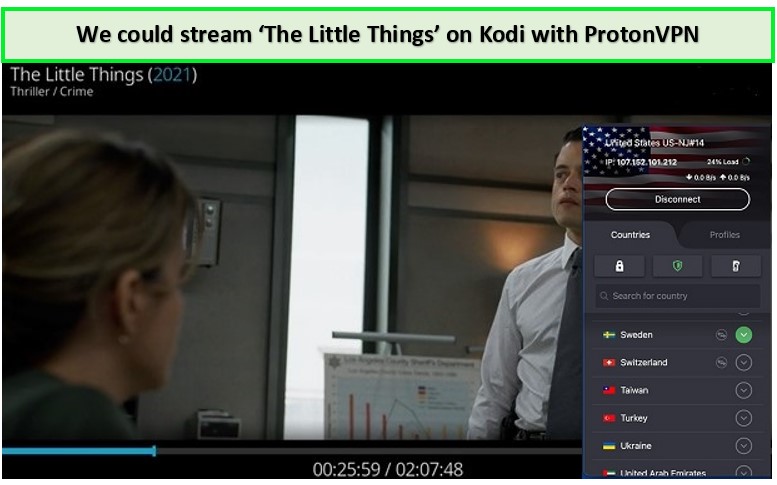 streaming-on-kodi-with-protonvpn-in-Spain