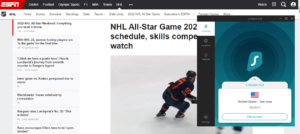 unblocking-espn-with-surfshark-for-nhl-all-star-from-anywhere