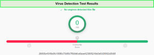 Boxpn-Virus-Test