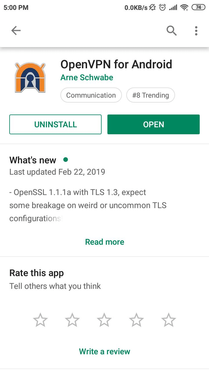 OpenVPN-android-in-USA