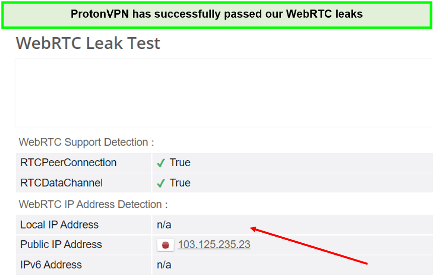 Proton-webrtc-leak-test-in-Japan