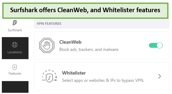 surfshark-cleanweb-whitelister-For South Korean Users