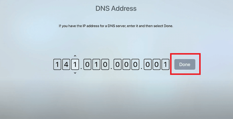  Apple-TV-DNS-Adresse ändern in - Deutschland 
