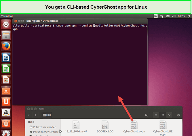  Cyberghost-Linux-App in - Deutschland 