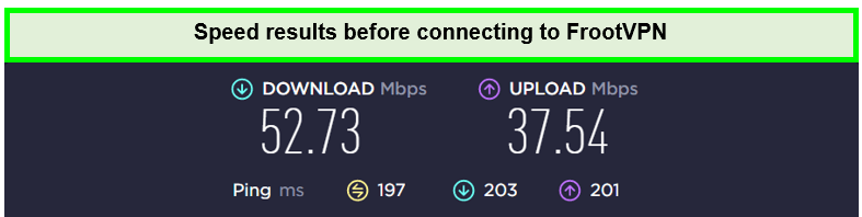 speed-before-frootvpn-in-USA