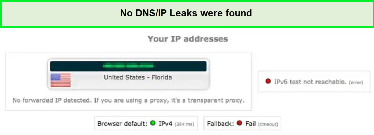  Keine DNS-Leaks-BulletVPN in - Deutschland 