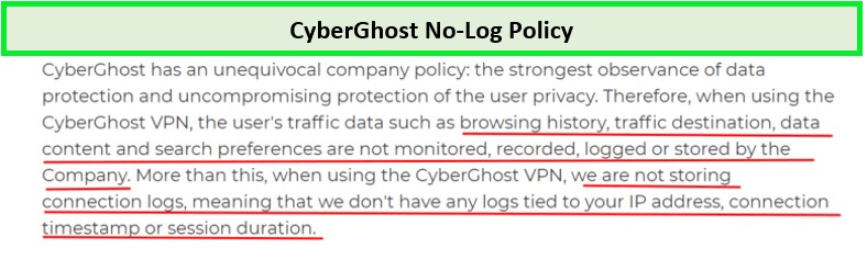 Cyberghost-no-log-policy