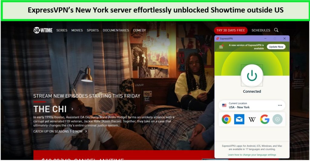 ExpressVPN-unblocking-Showtime-outside-USA