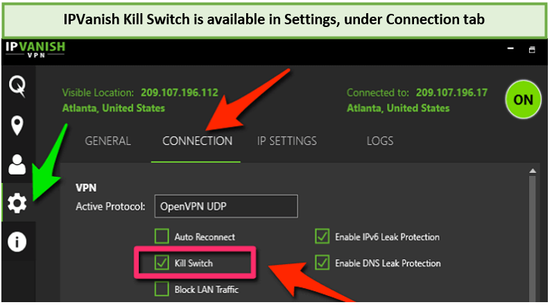kill-switch-ipvanish-For Kiwi Users
