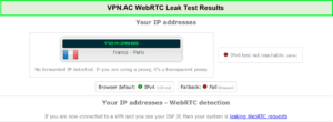  test de fuite webrtc vpn.ac en - France 