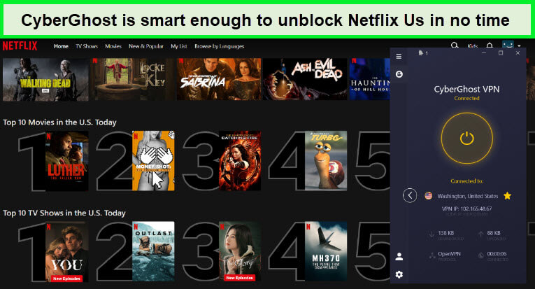 unblock-netflix-us-cyberghost-For France Users