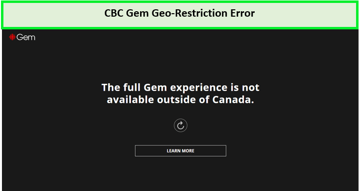 cbc-gem-geo-restriction-error-in-usa
