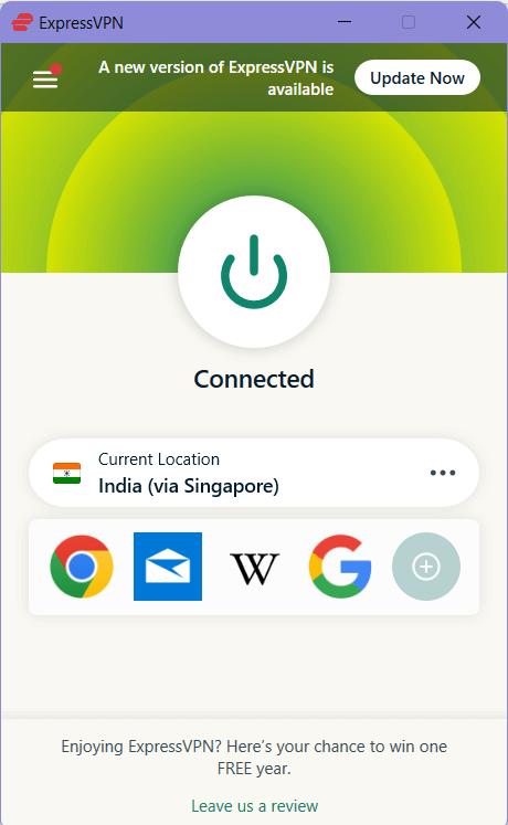  Connettersi al server ExpressVPN in India per Voot. 