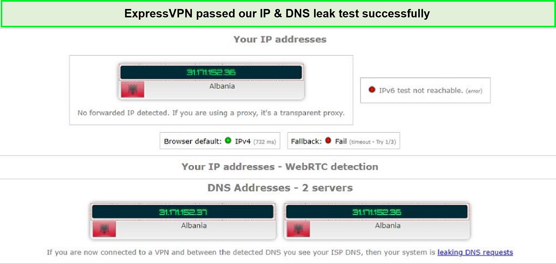 expressvpn-ip-dns-leak-test-in-USA