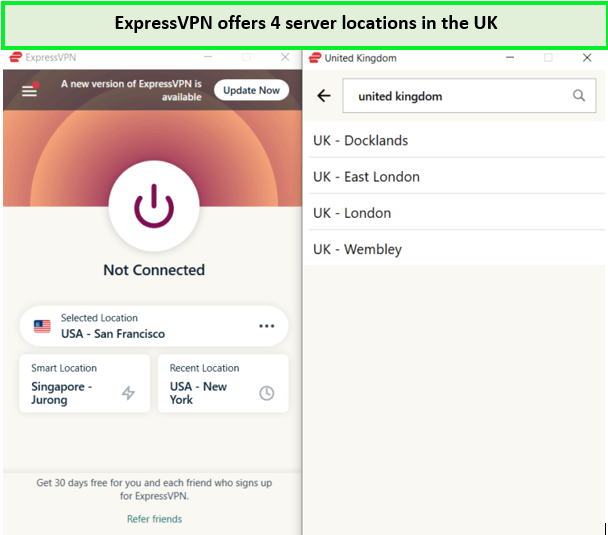  ExpressVPN UK-Server in - Deutschland 