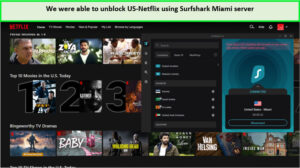 unblocking-US-Netflix-using-surfshark-in-mexico