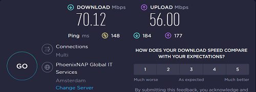 pia-speed-test-while-connected-to-1-device-in-Canada