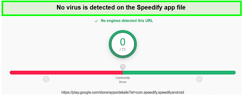 speedify-no-virus-detected-in-Germany