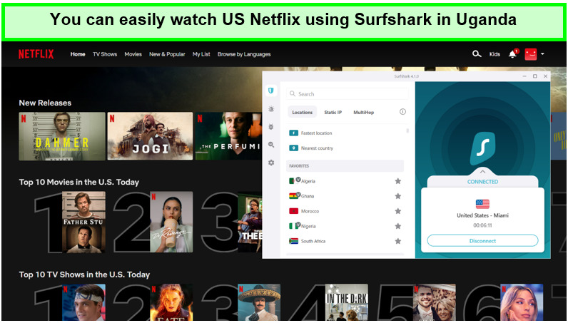 surfshark-unblock-USnetflix-For South Korean Users