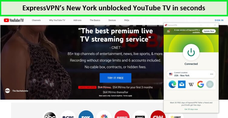 unblocked-youtube-tv-in-new-zealand-with-expressvpn