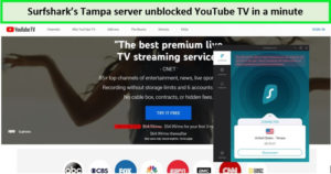 unblocked-youtube-tv-with-surfshark-in-Spain