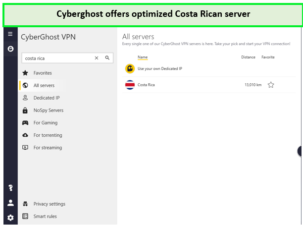 CyberGhost-servers-For Japanese Users
