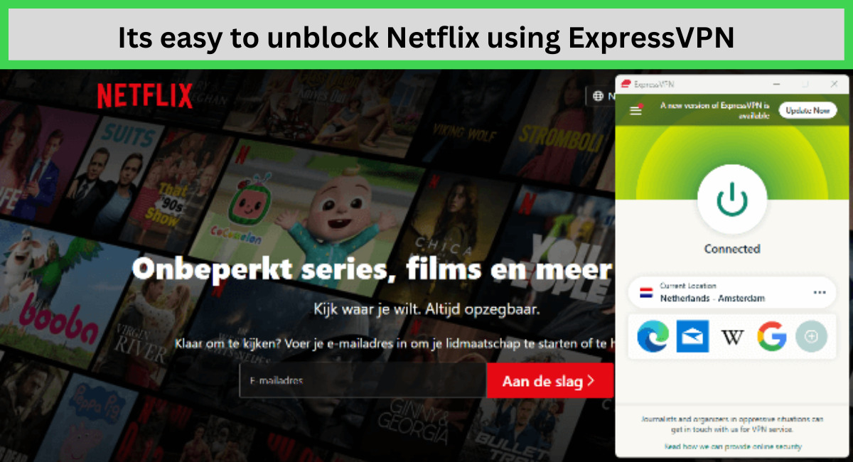 Its easy to unblock Netlflix using ExpressVPN (1)