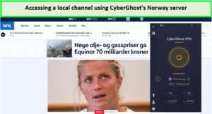 cyberghost-unblock-norwegian-sites-in-France