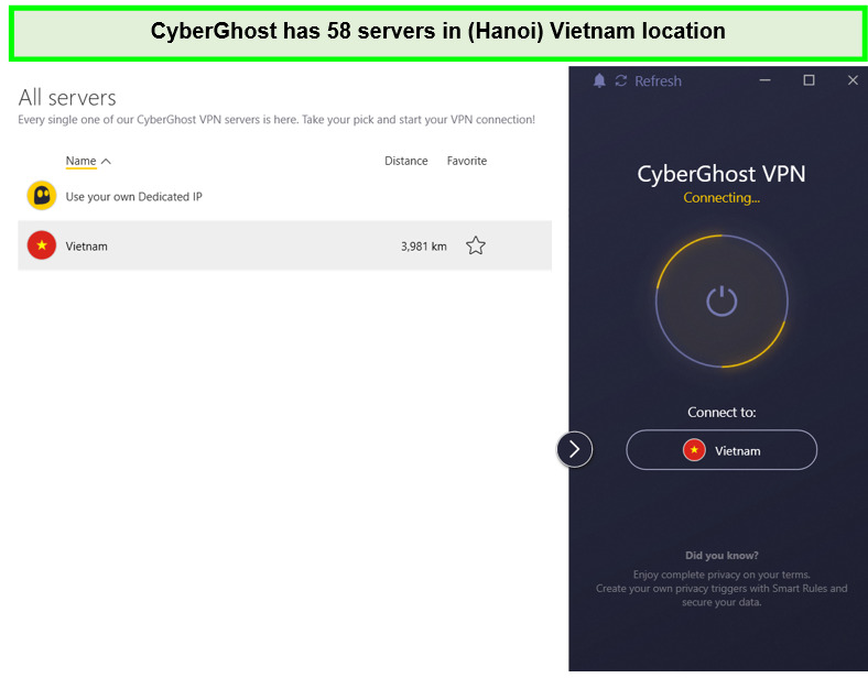 cyberghost-veitnam-server