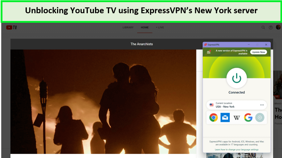 we-unblocked-movie-on-youtube-tv-in-india-via-expressvpn