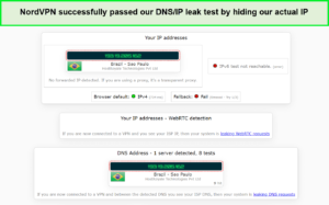 nordvpn-dns-leak-test-on-For Singaporean Users