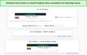 surfshark-dns-and-ip-leak-test-For Spain Users