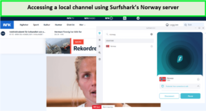 surfshark-unblock-norwegian-sites-in-Japan
