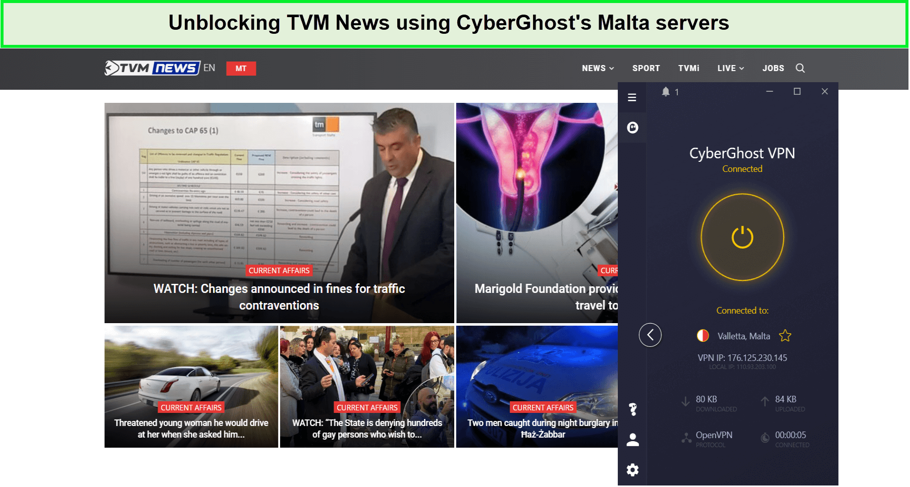 unblocking-malta-services-using-cyberghost
