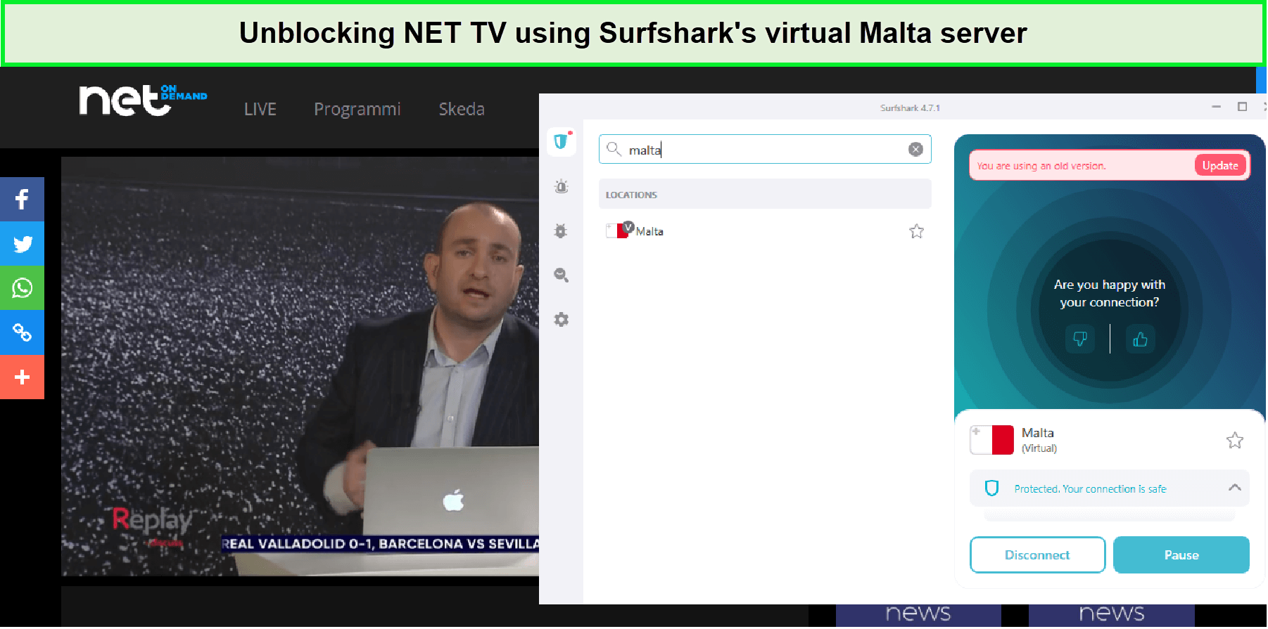 unblocking-malta-services-using-surfshark