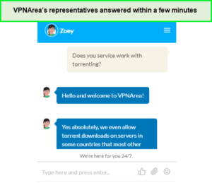 vpnarea-customer-chat