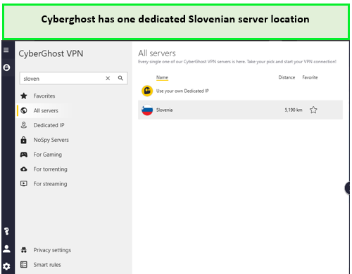 Cyberghost-Slovenia-server-in-USA